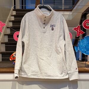 League Gray JMU Men's Sweatshirt